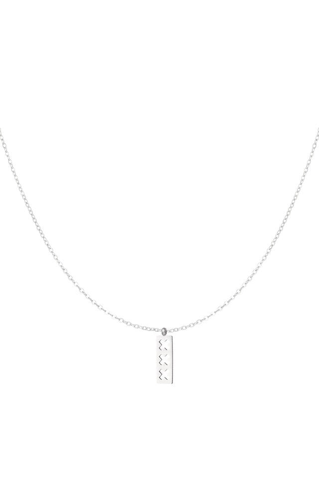 Trio X Ketting - Zilver