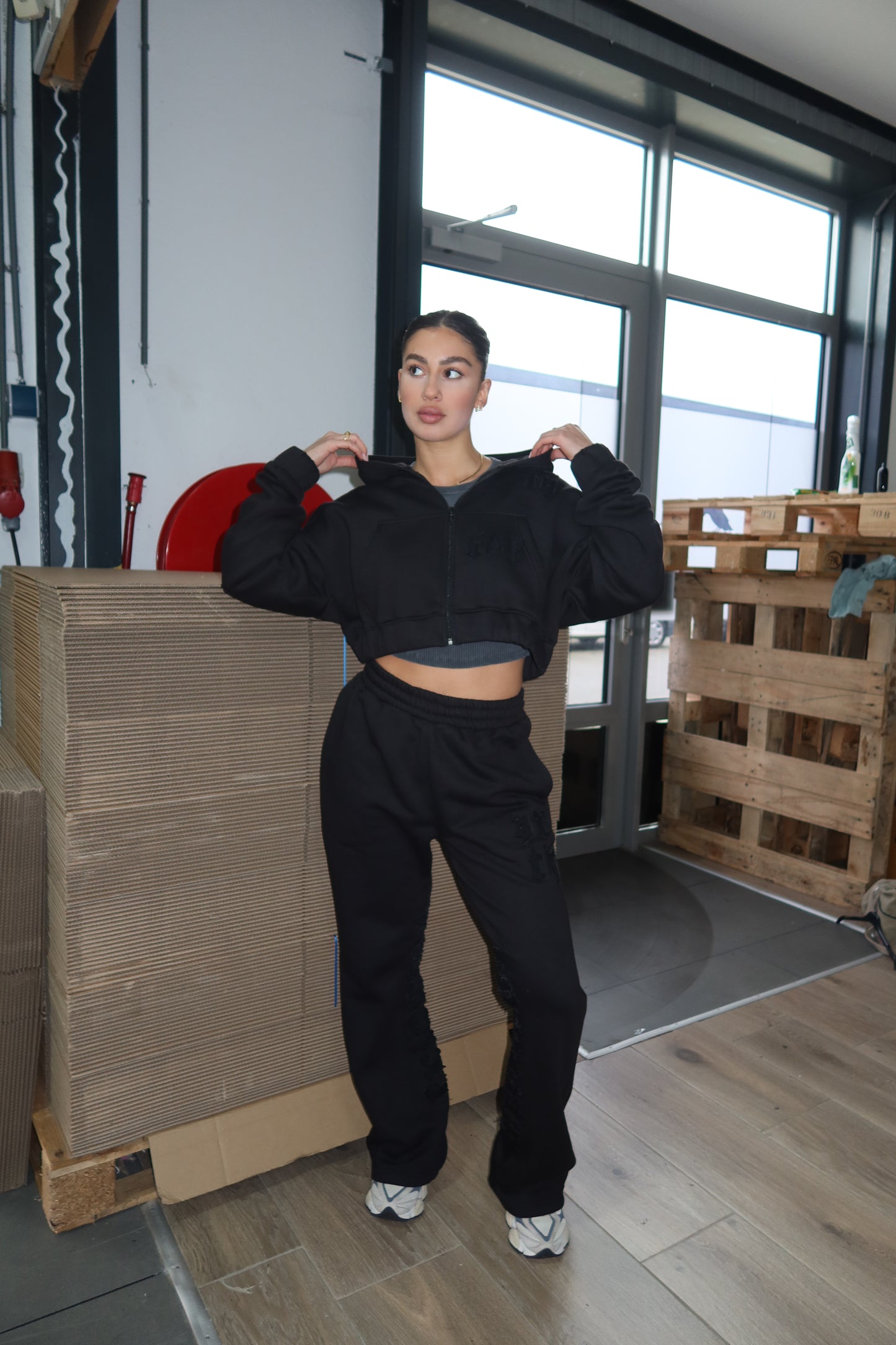 Priority F&F Tracksuit - Black