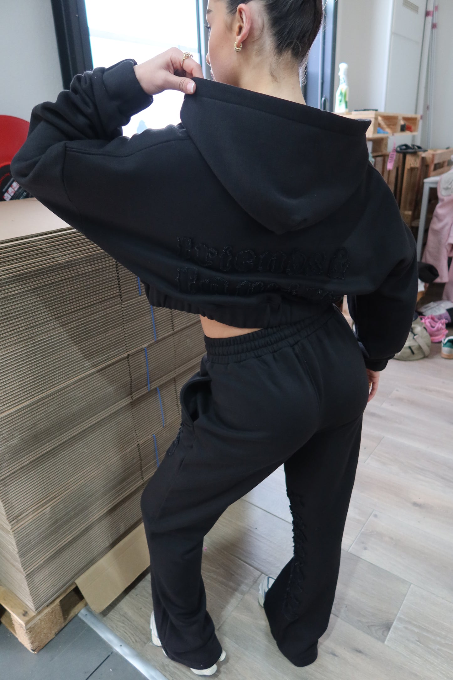 Priority F&F Tracksuit - Black