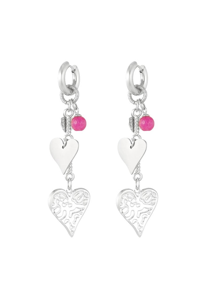 Love Oorbellen - Zilver