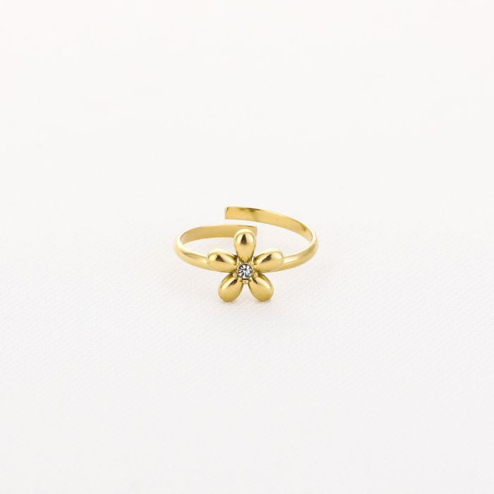 Flower Ring | Goud