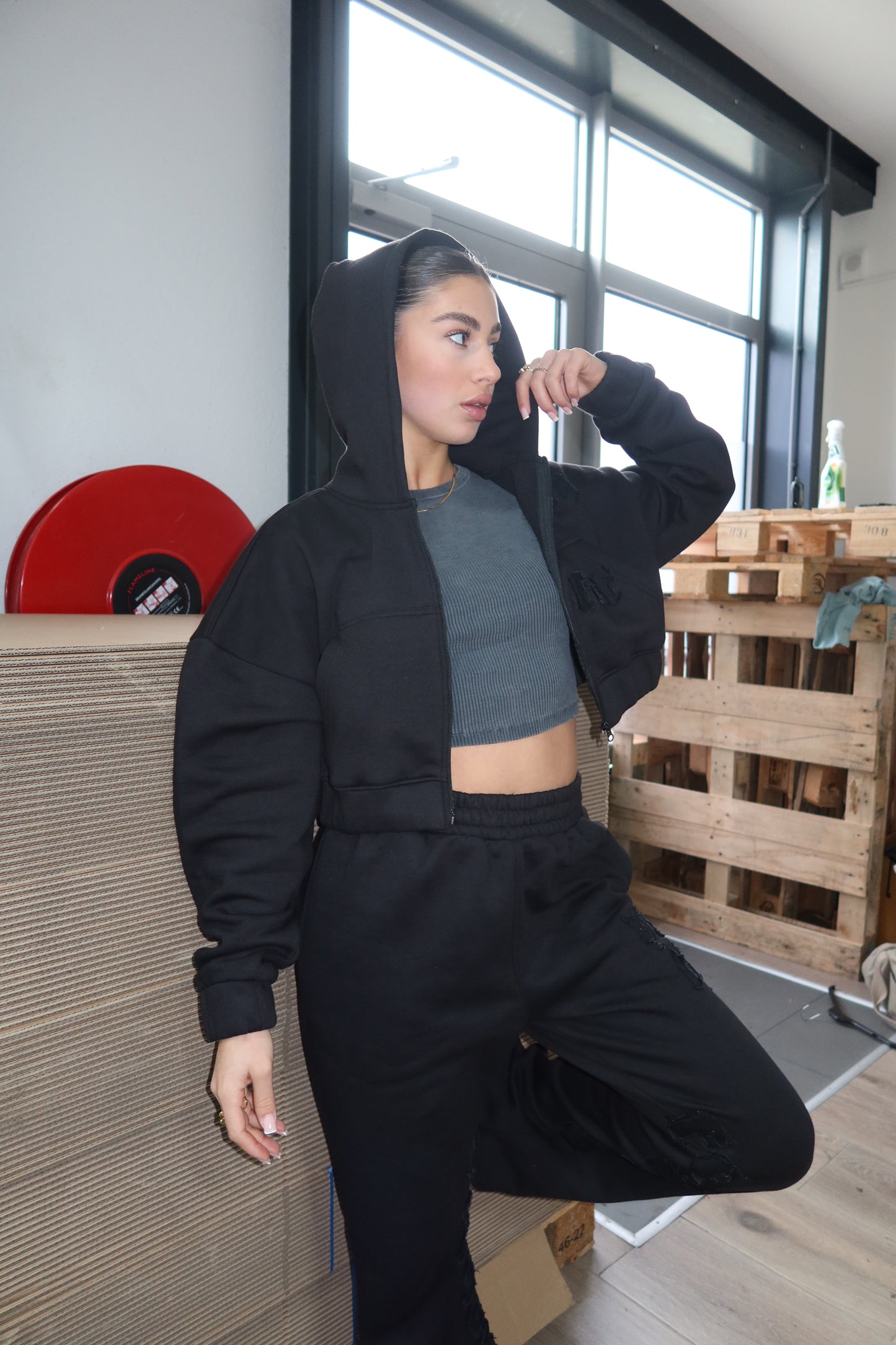Priority F&F Tracksuit - Black