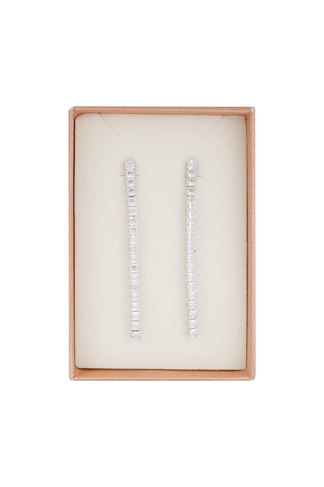 Glamorous Party Oorbellen - Zilver