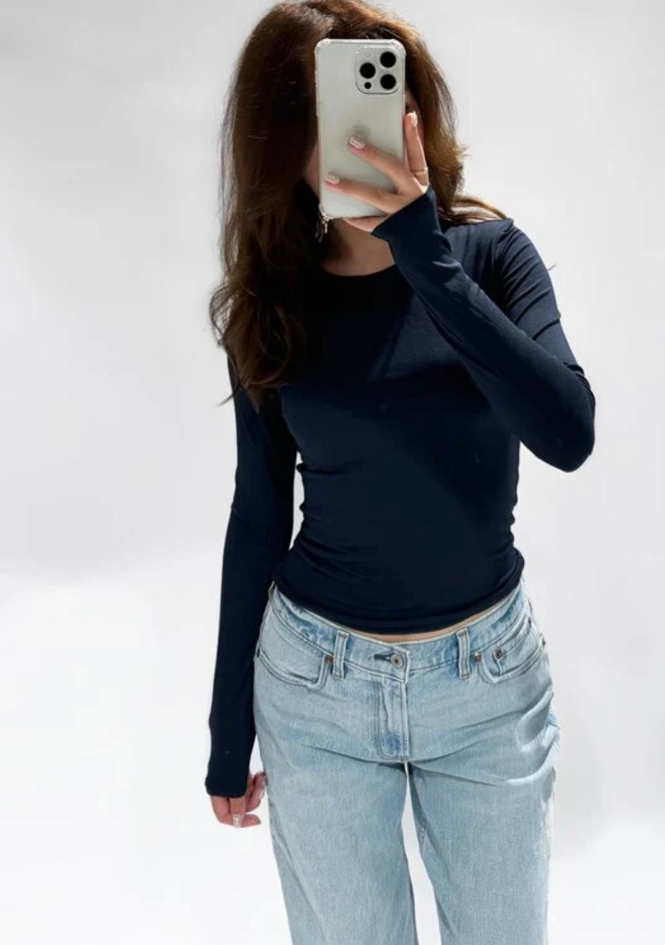 Zia Top - Navy
