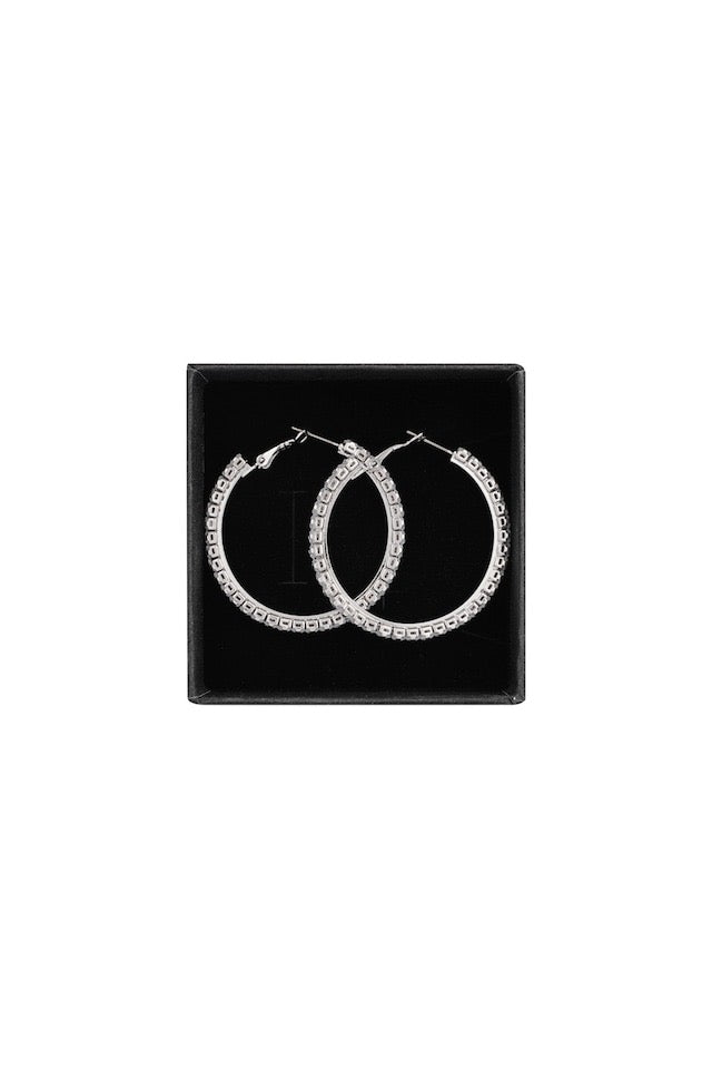 Diamond Oorbellen Petite - Zilver