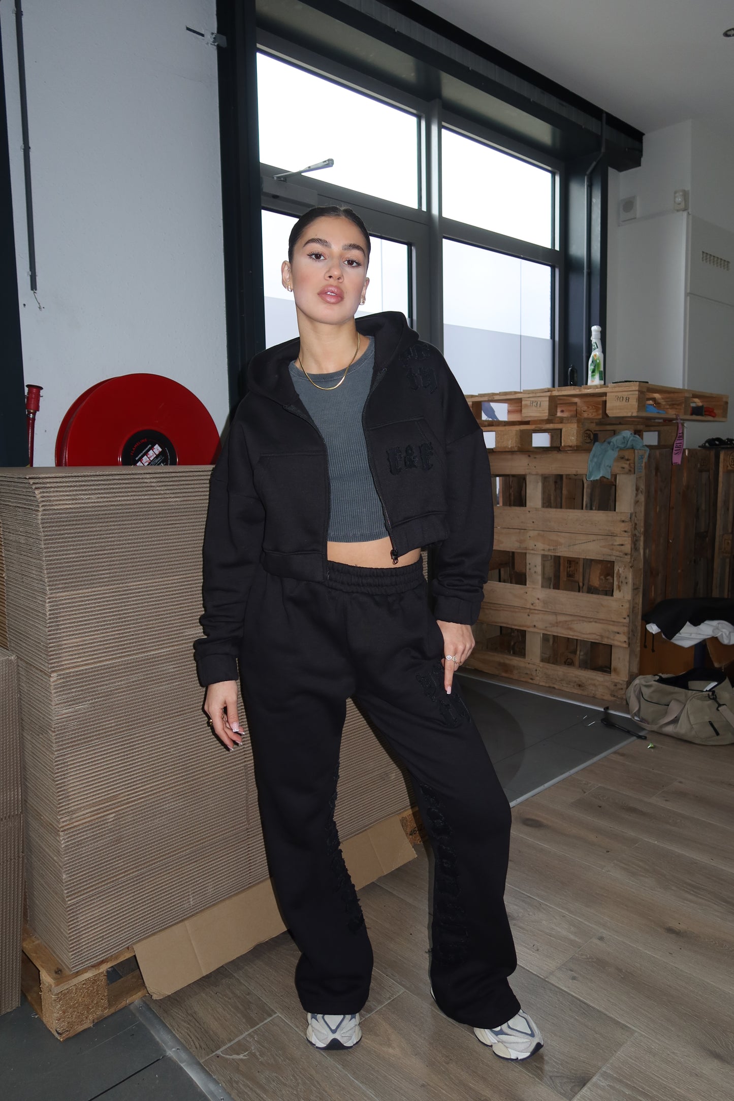 Priority F&F Tracksuit - Black