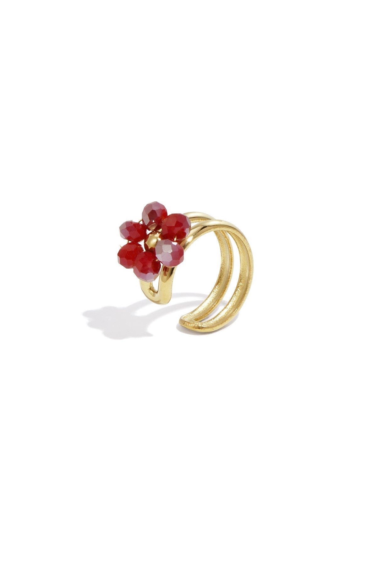 Ear cuff bloem | Gold