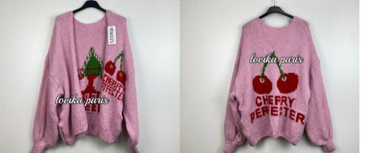 Cherry Vest - Roze