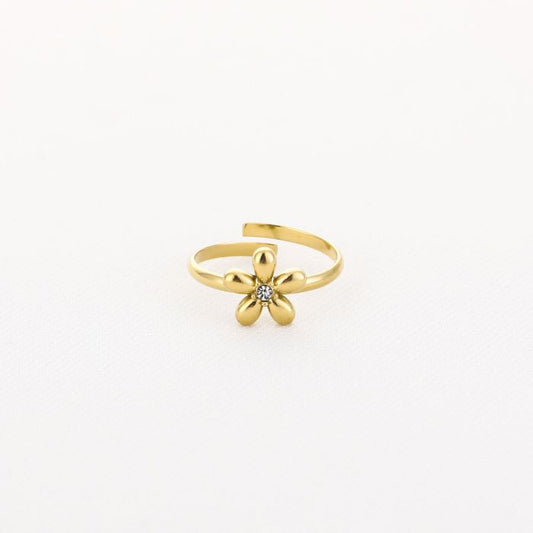 Flower Ring | Goud