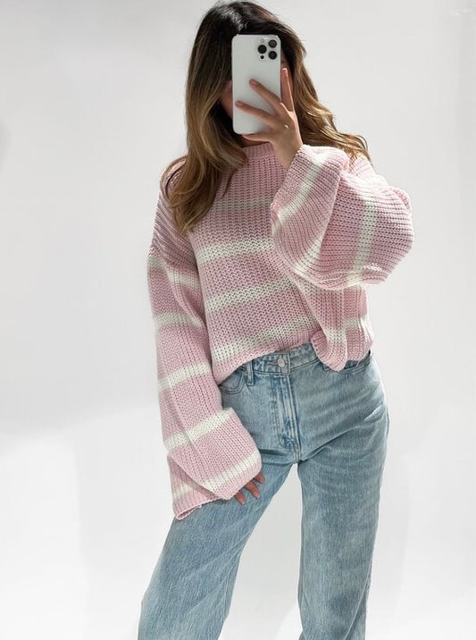 Sweater Mila - Licht roze