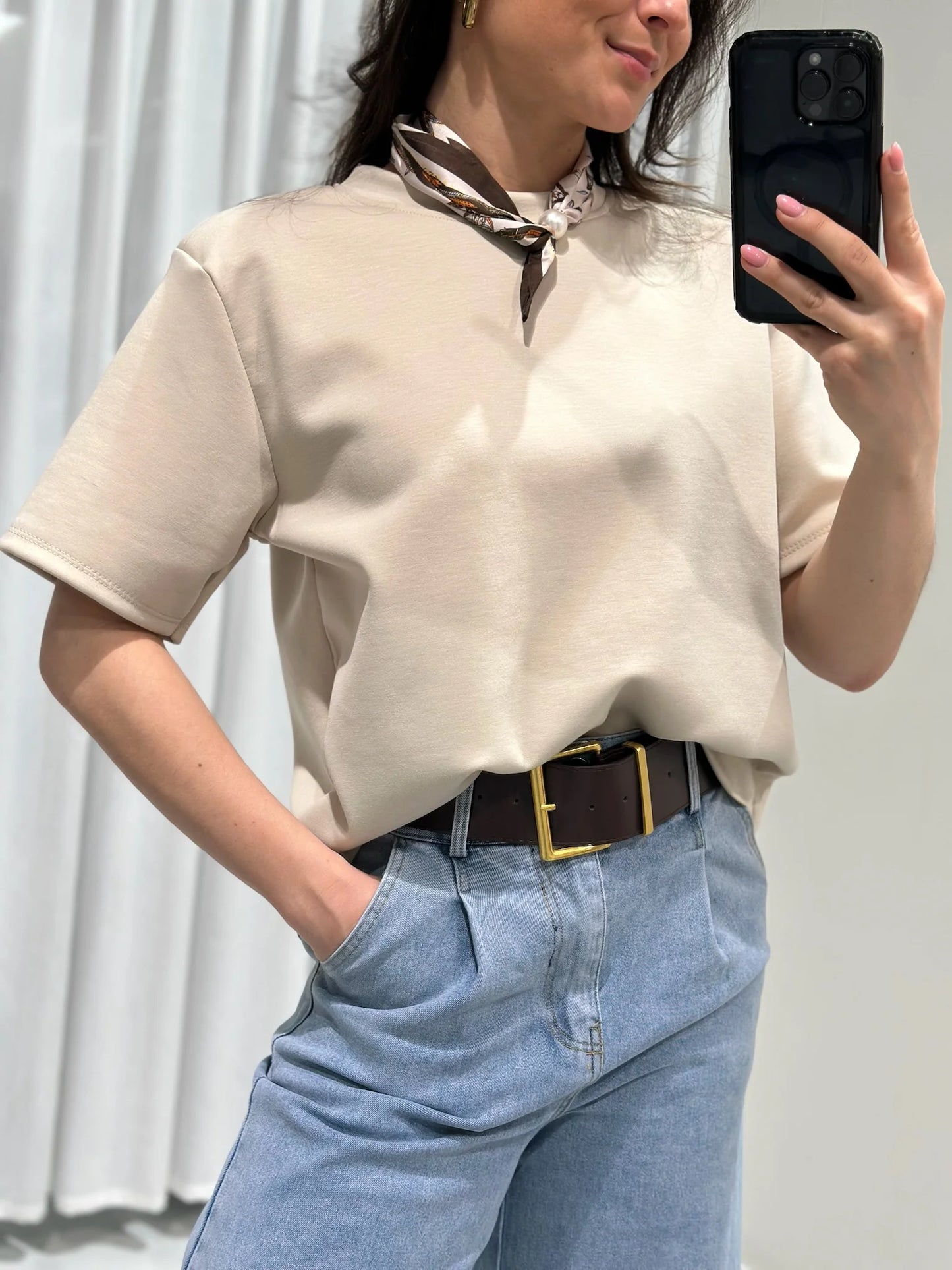 Lorena top | Beige