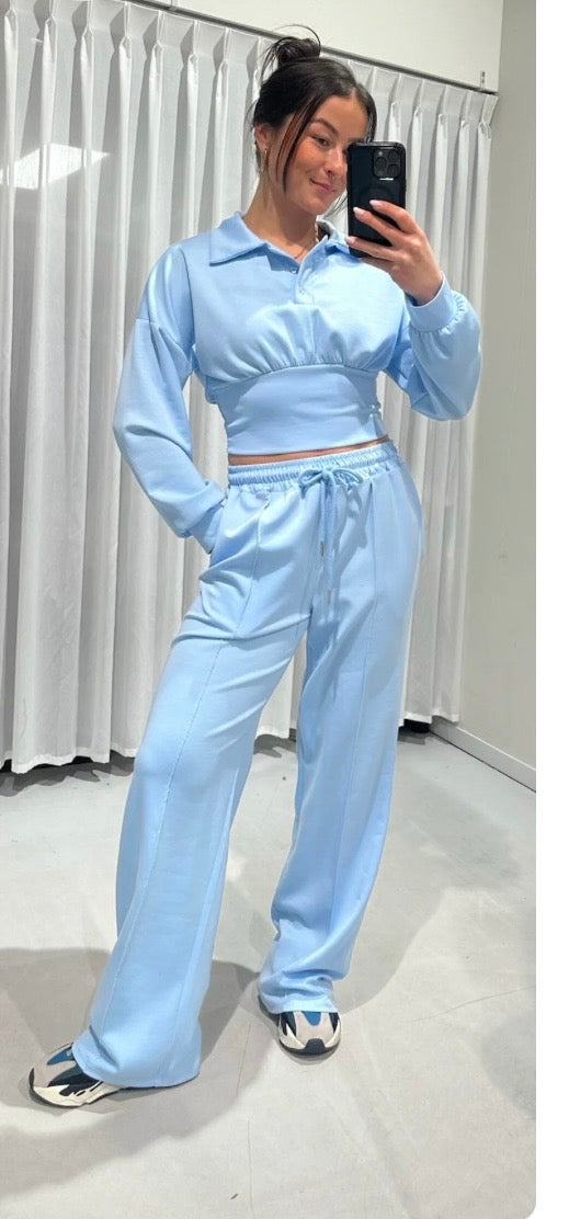 Jente Joggingset | Blauw