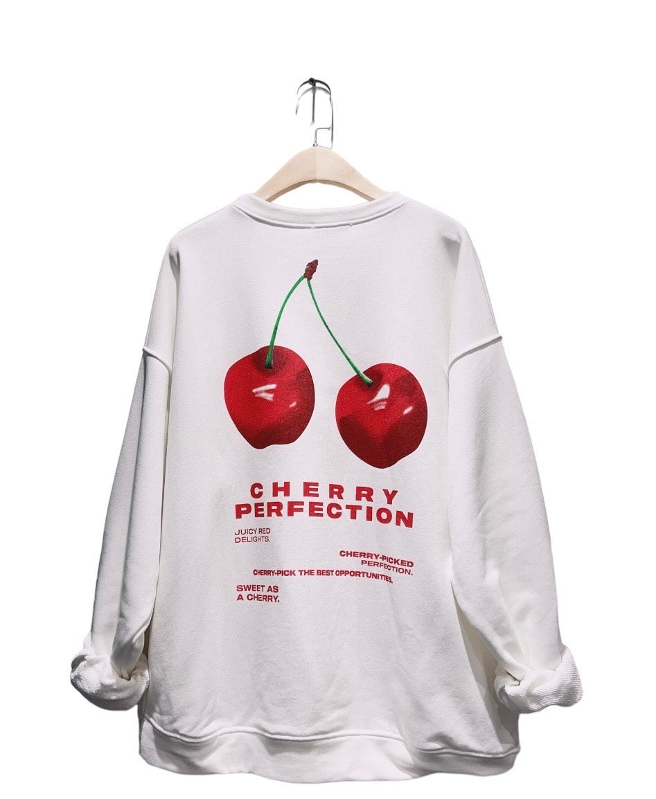 Cherry Sweater - Wit