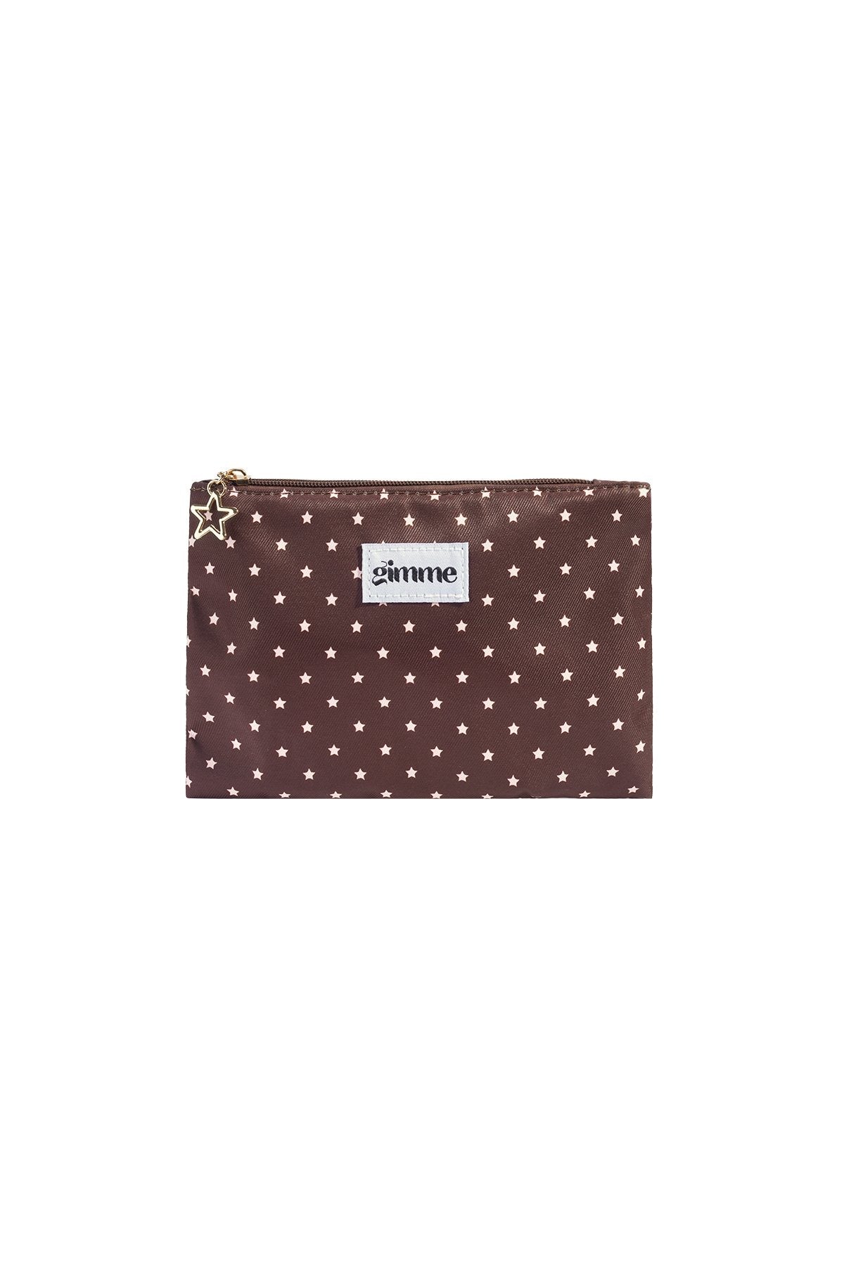 Stars Make up bag | Brown
