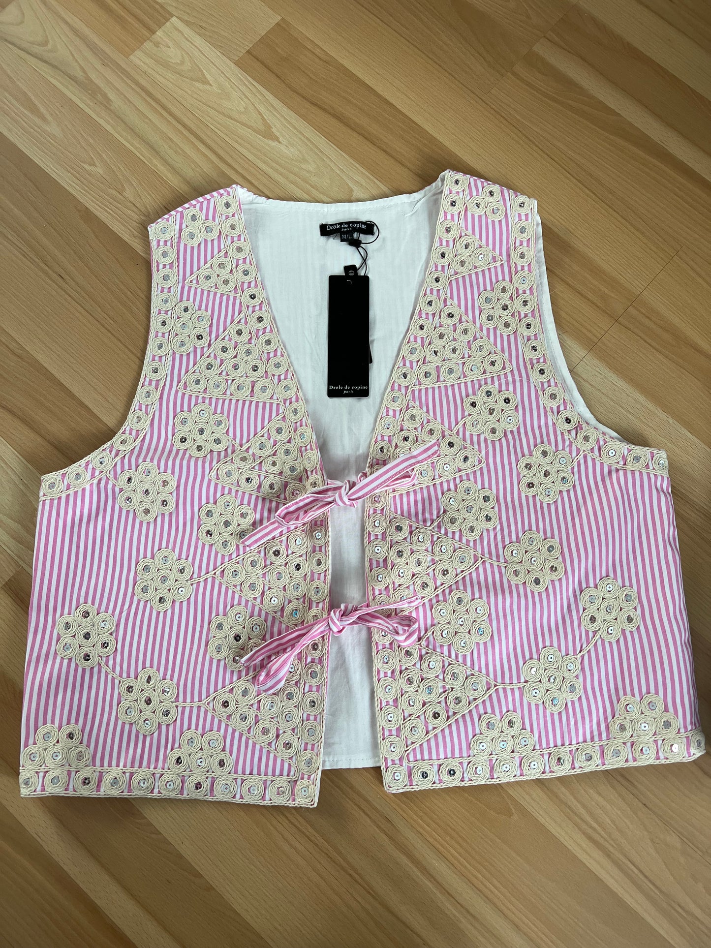 Fae Gilet - Roze