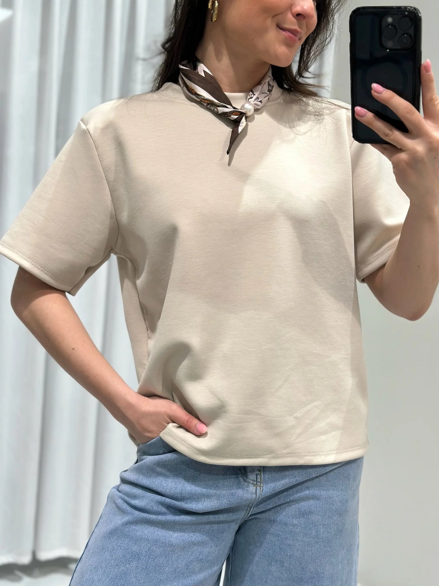 Lorena top | Beige
