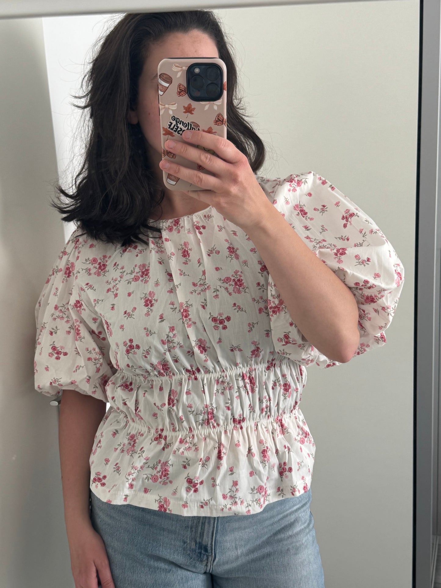 Limited flower top | wit