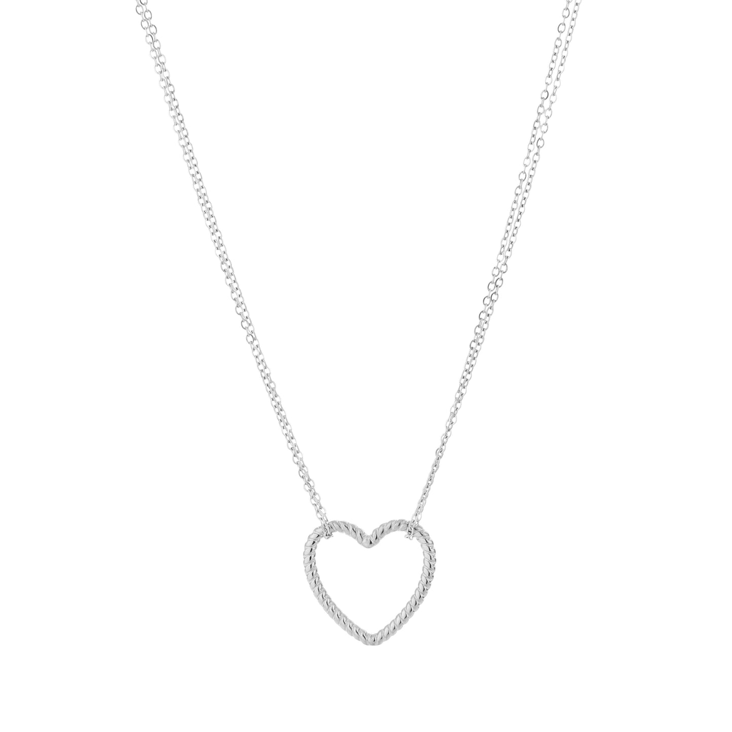 Ketting Met Hart - Zilver