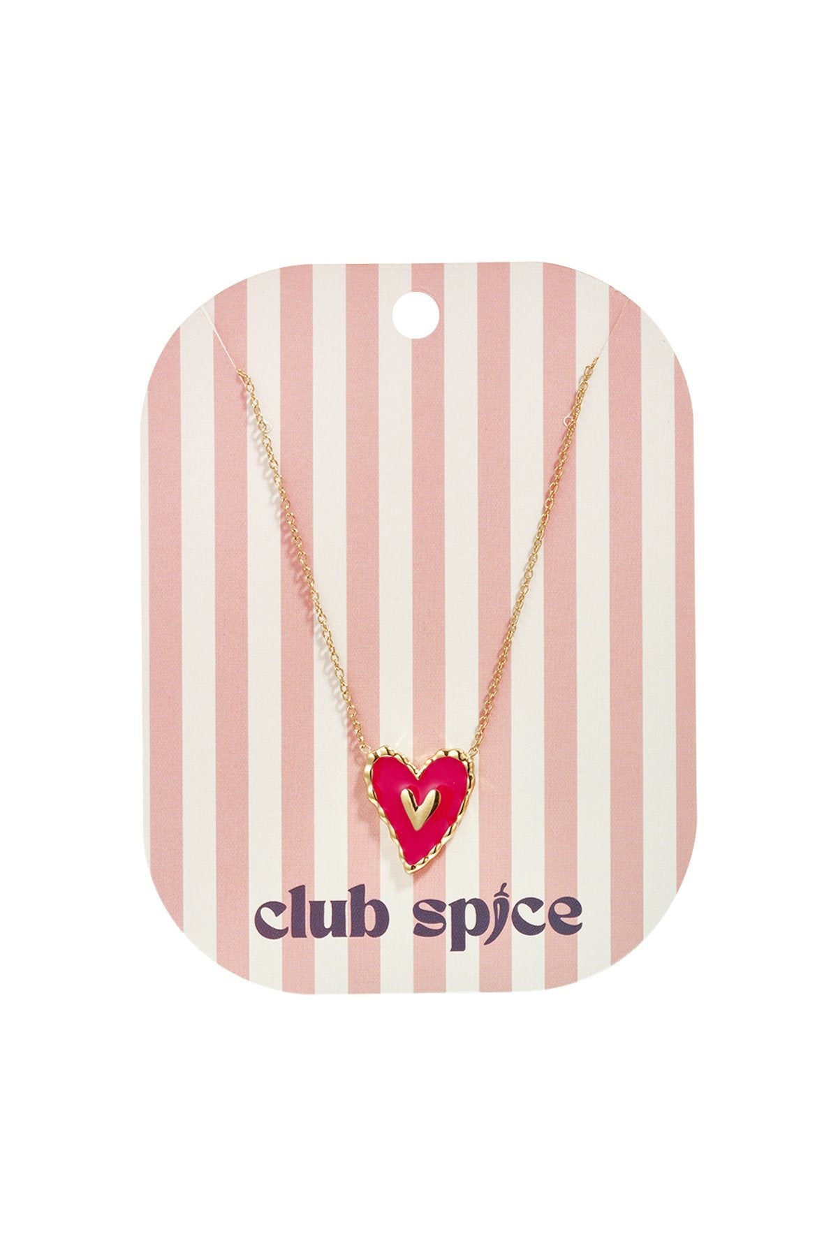 Ketting rood hartje