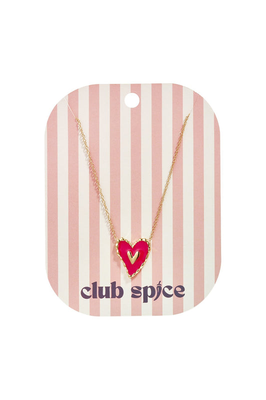 Ketting rood hartje