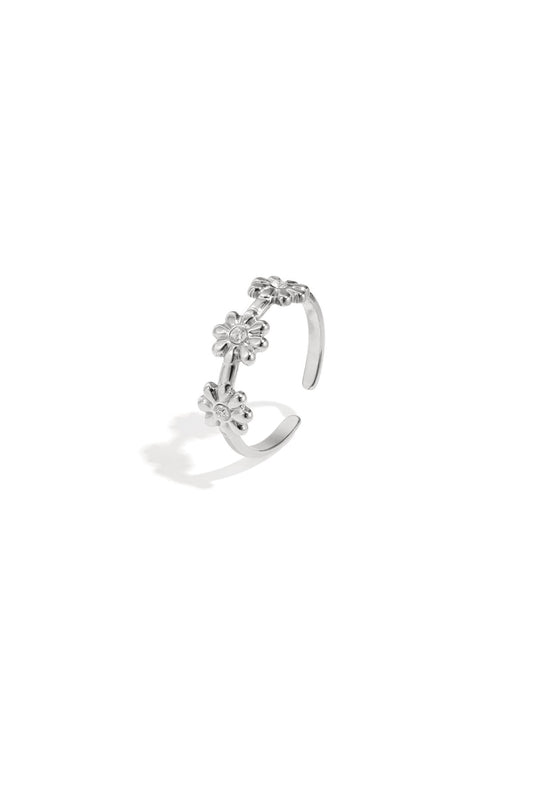 Ring met bloemetjes
