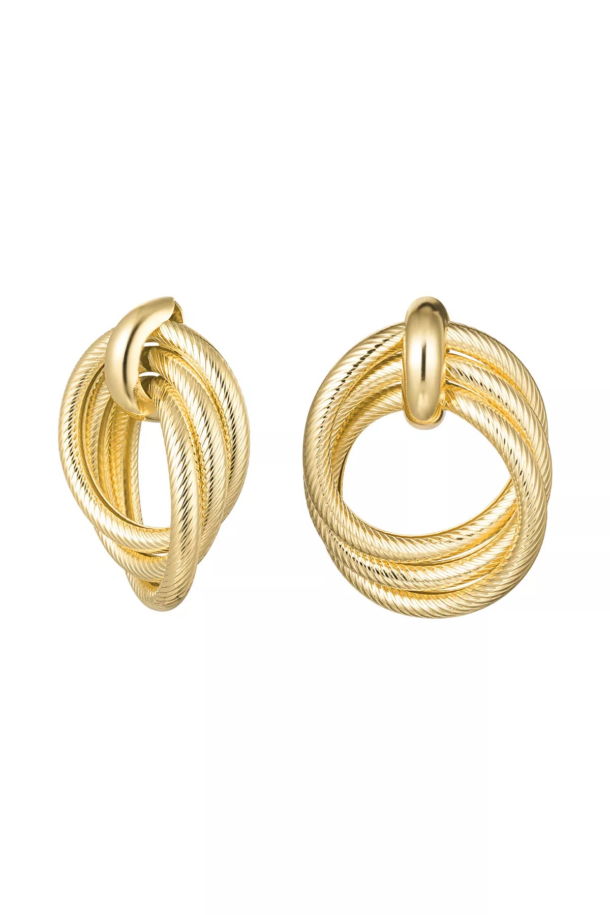 Infinity Hoops - Goud